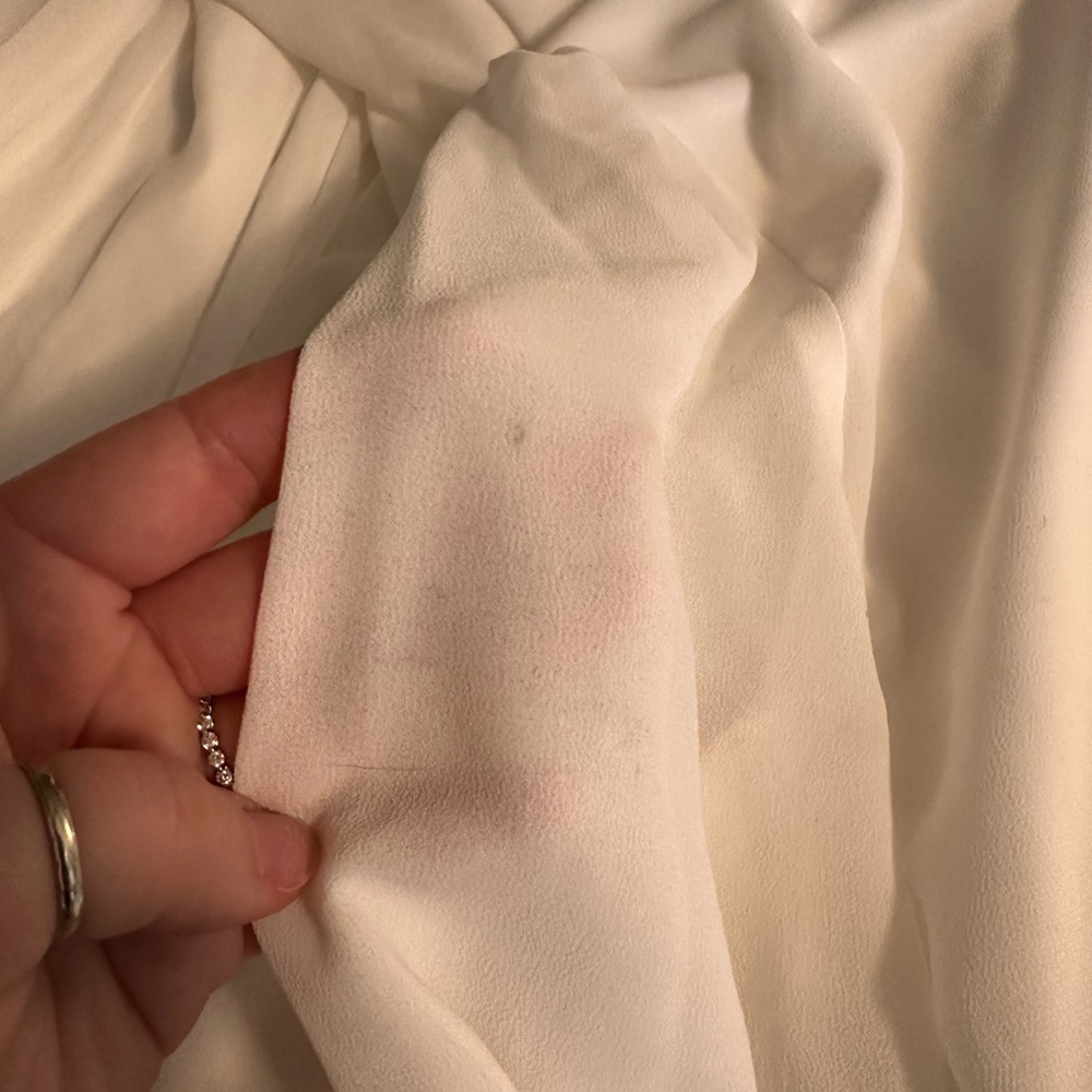 Lulu's White Long Sleeve Wrap Maxi Dress - Picture 6 of 6